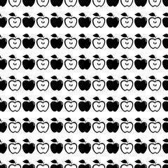 Fototapeta premium Apples Seamless pattern
