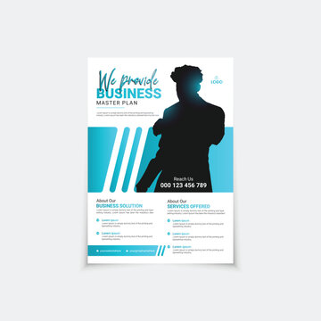Modern corporate flyer design