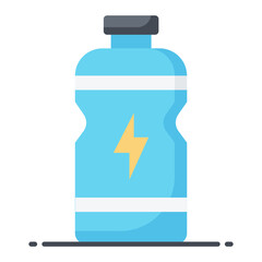 Energy Drink Flat Icon