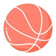 Basketball Flat Icon