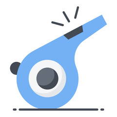 Whistle Flat Icon