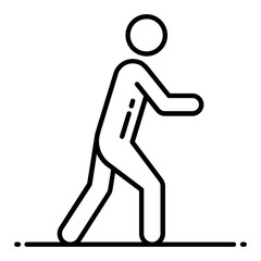 Stretch Line Icon