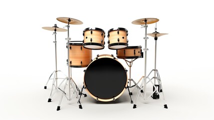 Obraz na płótnie Canvas drum kit on stage
