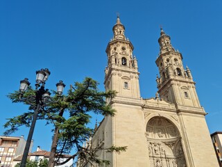 Fototapeta na wymiar Cathedral Santa María de la redonda, Logroño, capital de la rioja, Euskadi, España, Spain