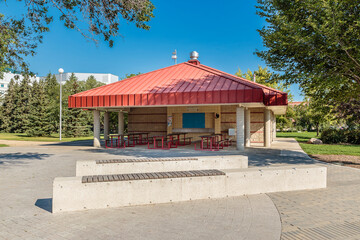 Kinsmen Park in the city of Saskatoon, Canada