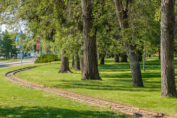 Kinsmen Park in the city of Saskatoon, Canada