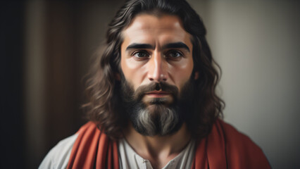 Fototapeta premium Portrait of Jesus Christ of Nazareth