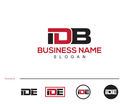 Premium Vector IDB id Business Letter Logo Icon Design For You