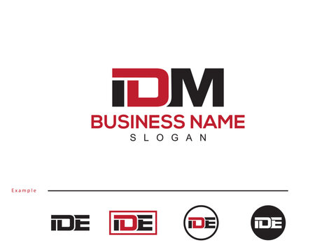 Premium Vector IDM id Business Letter Logo Icon Design For You