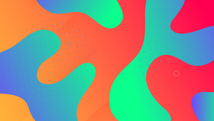 Gradient Background. Violet Rainbow Cover. Cool Landing Page. Abstract Element. Multicolor Page. Digital Concept. Flow Spectrum Invitation. Tech Dynamic Poster. Violet Gradient Background