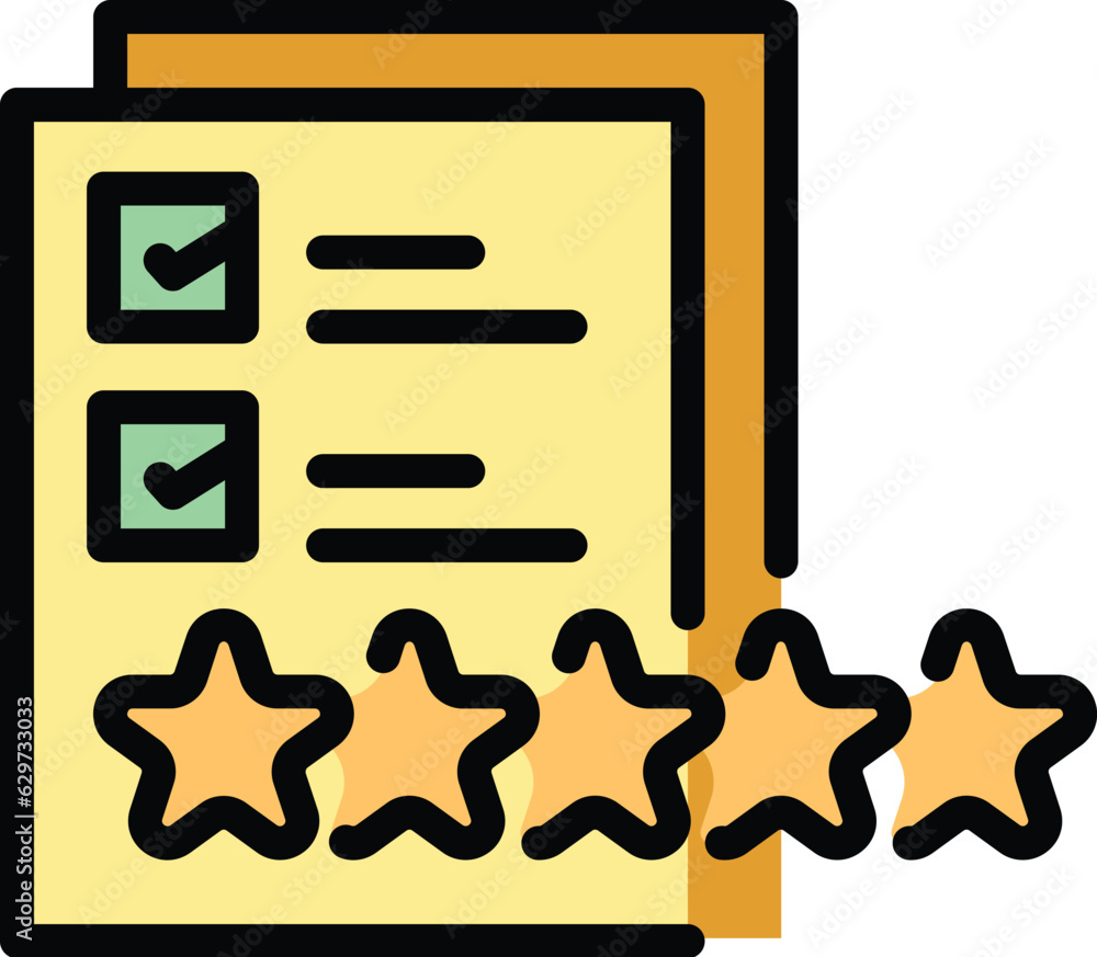 Poster app live icon outline vector. chat support. call service color flat