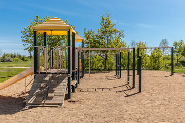 Lakewood Park in the city of Saskatoon, Canada