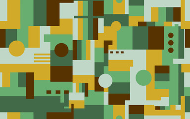 seamless squares shapes pattern background