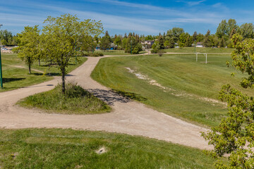 Lakewood Park in the city of Saskatoon, Canada