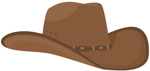Western Hat illustration