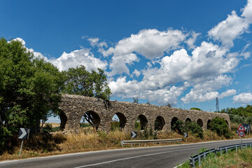 Italien - Latium - Provinz Viterbo - historisches Viadukt