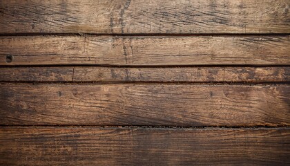 Old wood background with dark grunge texture, surface of the old wood texture, brow wood, Generative AI,