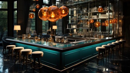 Enchanted Streets: Vibrant Nightlife, Buzzing City, and the Busy Lure of Shopping & Entertainment, generative AI