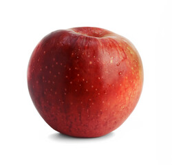 Fresh apple fruits isolated on white background