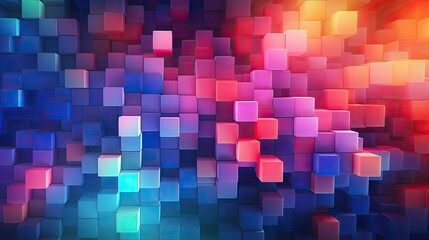 abstract background with squares