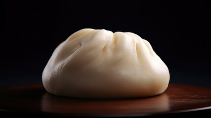 Fototapeta na wymiar Delicious Single steamed bao bun