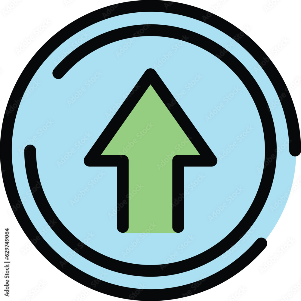 Poster countdown duration icon outline vector. web call. deadline date color flat