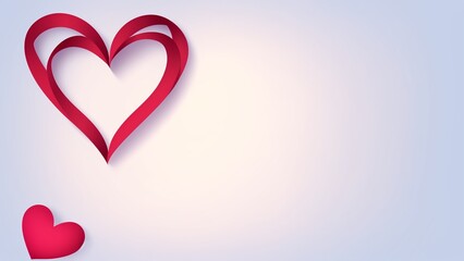 A Heart Shaped Paper Cut Into A Heart