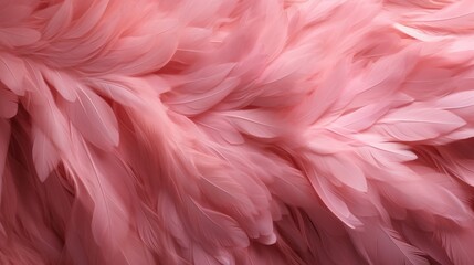 Fototapeta na wymiar pink flamingo feathers
