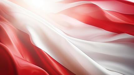 Indonesia flag for independence day banner with red and white color. 17 August. Independence day illustration. 