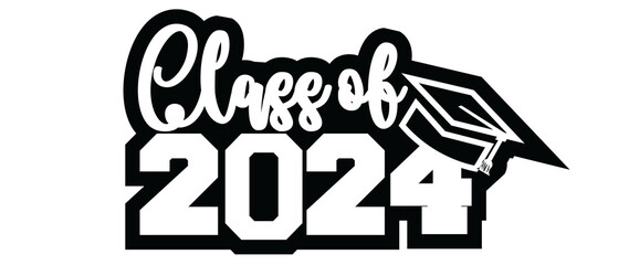 Senior Class of 2024 16oz Libby Can glass Full Wrap Cup svg png, Graduation Svg, Senior 2024 Svg, graduation Libbey Glass Wrap Svg png