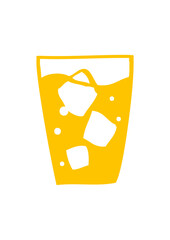 ハイボール　イラスト