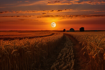 Harvest Moon Rising