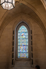 Stained glass window