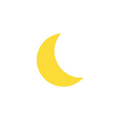 Obraz na płótnie Canvas moon logo icon