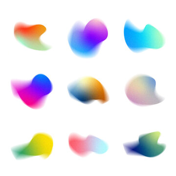 Abstract blur Shape Gradient