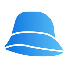 bucket hat gradient icon