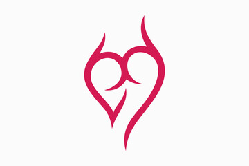 sexy ass premium logo vector template