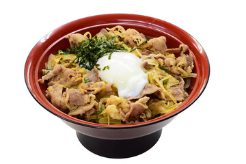 温玉入り牛丼