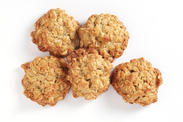 Homemade oatmeal cookies