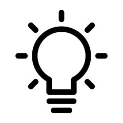 Idea Line Icon Vector