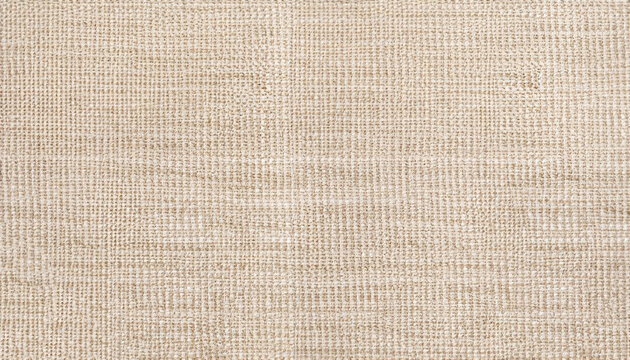 Beige linen fabric texture cloth, stitch seamless pattern closeup background, Tablecloth surface detail of natural cotton textile for fashion material in modern design