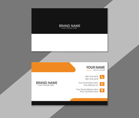 Business card design template. business card. business card template. layout. business illustration. creative design. business card presentation.