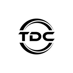 TDC Logo Design, Inspiration for a Unique Identity. Modern Elegance and Creative Design. Watermark Your Success with the Striking this Logo.