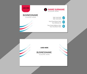 Business card design. : business card. business card template. layout. business illustration. creative design. business card presentation.