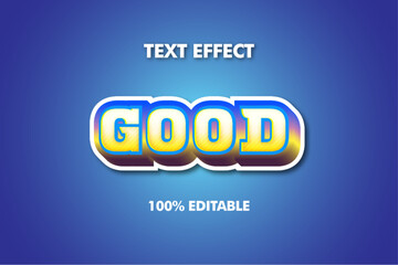 Text Effect colourful  3d, illustration,