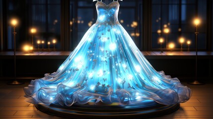  glowing dress