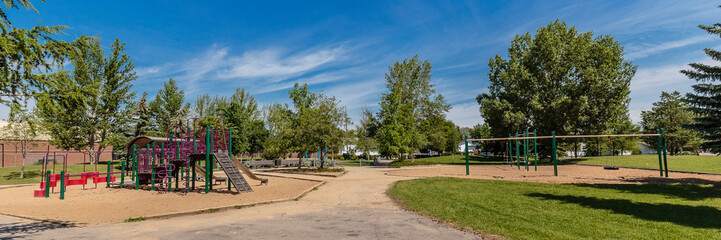 Les Kerr Park in the city of Saskatoon, Canada