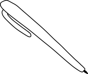 Doodle school element. Back to school kids coloring page knowledge education. School supplies