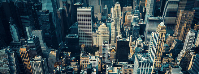 View of New York from Empire State Building