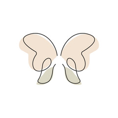 Butterfly Logo, Animal Design With Beautiful Wings, Decorative Animals, Product Brands